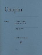 Etude en mi majeur op. 10/3 