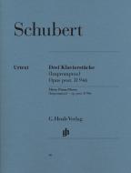 3 pièces pour piano - Impromptus - posthumes (revidierte Ausgabe) 