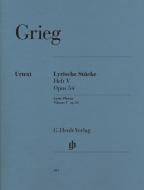 Pièces lyriques premier cahier op. 54 Vol. 5 