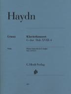 Concerto en sol majeur Hob. XVIII:4 