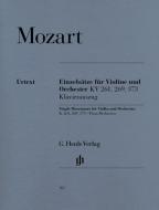 Mouvements séparés pour violon et orchestre 