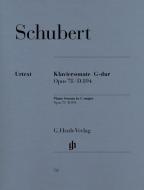Sonate pour piano sol majeur op. 78 D 894 