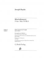 Concerto en fa majeur Hob. XVIII:3 