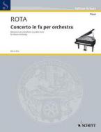 Concerto en fa pour orchestre Standard