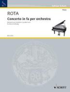 Concerto en fa pour orchestre Standard