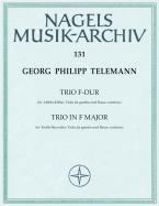Trio en fa majeur TWV 43:F3 Standard