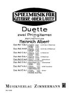 Acht Duette 