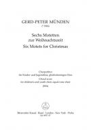 Six motets pour la période de Noël 