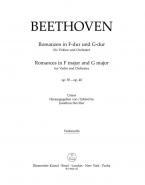 Romances en fa majeur et sol majeur op. 50, 40 