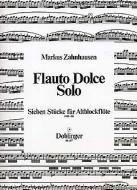 Flauto dolce solo 