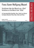 Variationen über den Marsch aus ''Aline'' 