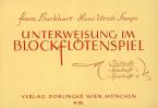 Unterweisung im Blockflötenspiel Textheft 