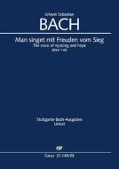 Man singet mit Freuden vom Sieg Standard