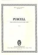 Ode on St. Cecilia's Day 1692 Z 328 