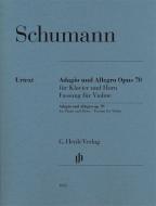 Adagio and Allegro op. 70 for Piano and Horn 
