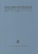 Haydn Studies Vol. 8 No. 1 