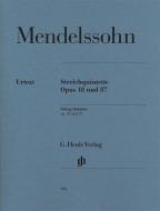 Quintettes à cordes op. 18 et 87 