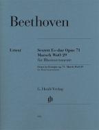 Sextet in E flat major op. 71, March WoO 29 