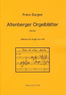 Altenberger Orgelblätter 