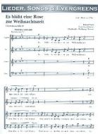 Es blüht eine Rose zur Weihnachtszeit 