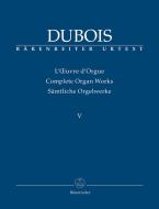 Ses dernières œuvres pour Grand Orgue Standard