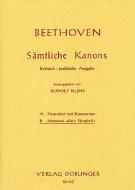 Sämtliche Kanons 