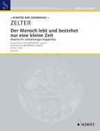Der Mensch lebt und bestehet nur eine kleine Zeit Standard