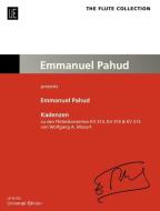Cadenzas to the Flute Concertos 