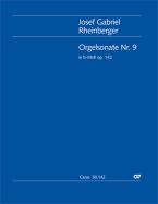 Sonate pour orgue No.9 en si bémol mineur 