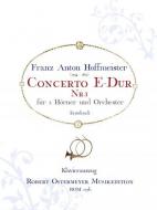 Konzert Nr. 1 E-Dur für 2 Hörner und Orchester (Erstdruck) 