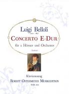 Konzert für 2 Hörner und Orchester E-Dur (1800) (Erstdruck) 