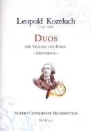 Duos für Violine und Horn (1800) (Erstdruck) 