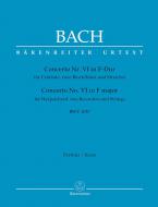 Concerto No. 6 en fa majeur BWV 1057 