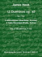 12 Duettinos op. 42 Vol. 2 : Duettinos 7-12 