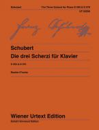 Les trois Scherzi pour piano D 593/1-2, D 570 