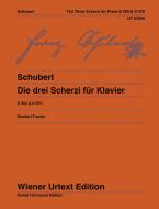 Les trois Scherzi pour piano D 593/1-2, D 570 