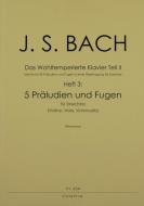 Das Wohltemperierte Klavier Teil II Heft 3 