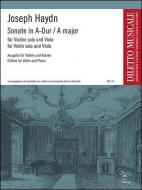 Sonata No. 2 A major Hob. VI:2 