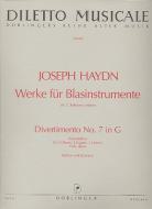Divertimento No. 7 G major Hob. deest 