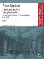 Streichquartett Nr. 1 D 18 (1812) in wechselnden Tonarten 