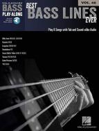Bass Play-Along Vol. 46: Best Bass Lines Ever 