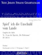 Die Fledermaus - Spiel' ich die Unschuld vom Lande (Nr. 14) RV 503-14 