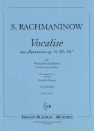 Vocalise aus Romanzen op. 34, Nr. 14 