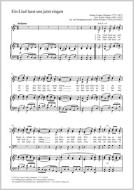 Ein Lied lasst uns jetzt singen Standard