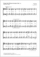 Singet dem Herrn ein neues Lied Standard