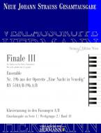 Eine Nacht in Venedig - Finale III (Nr. 19b) RV 510A/B-19b.A/B 