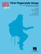 Beginning Solo Guitar: First Fingerstyle Songs 