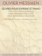 Oeuvres pour Soprano et Piano 