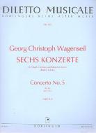 Concerto Nr. 5 B-Dur für Orgel und Streichorchester (ohne Viola) 