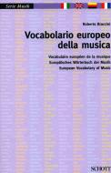 Vocabulaire européen de la Musique 